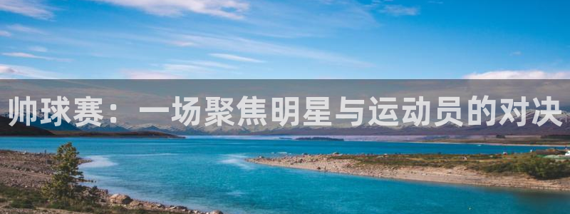  易游体育官方入口入口下载安装：帅球赛：一场聚焦明星与运动员的